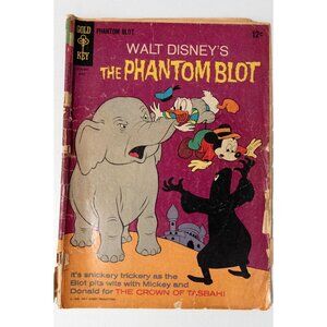 Walt Disneys The Phantom Blot Comic Book Gold Key 1966 12¢